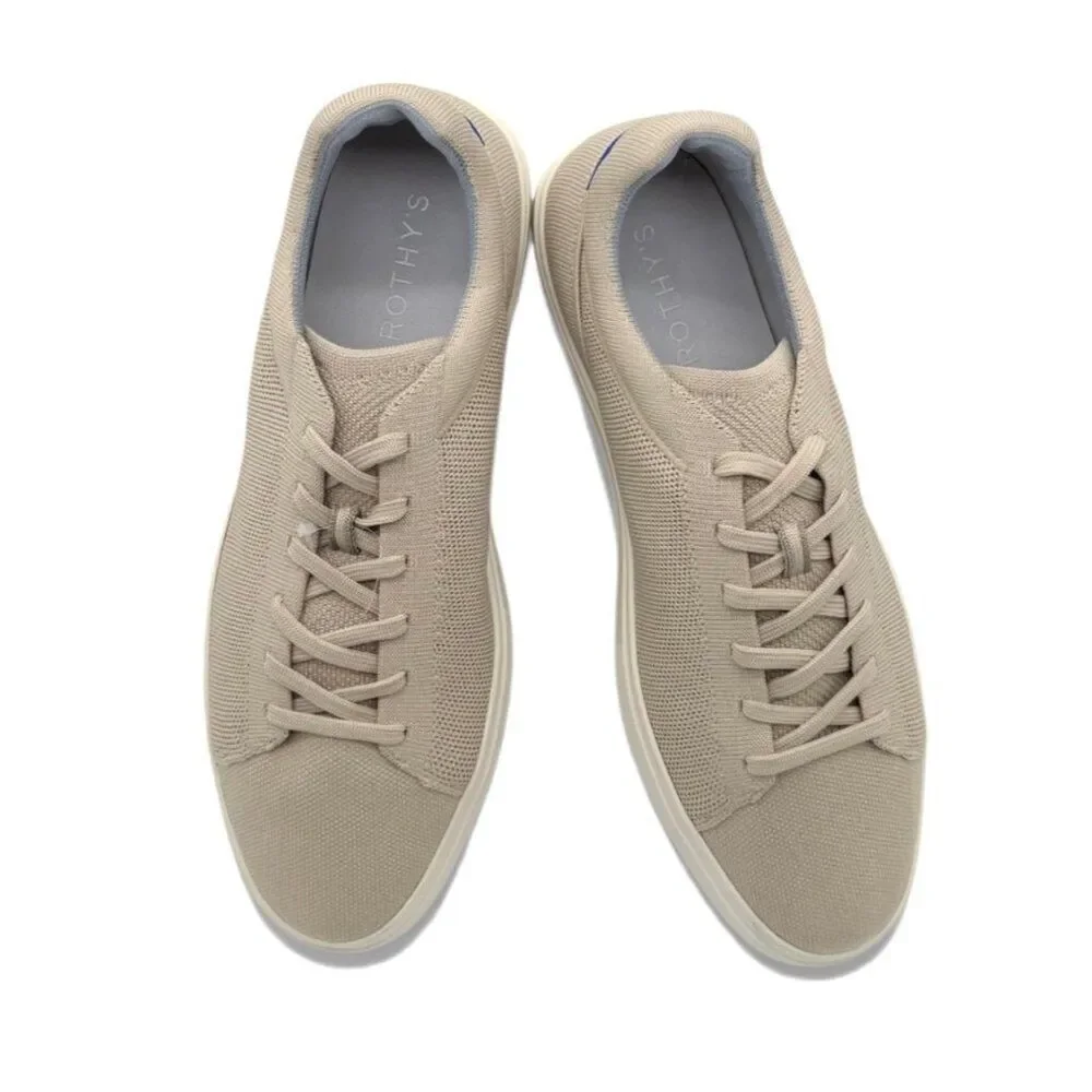 Rothy’s RS02 Men’s Knit Lace-up Sneakers Size 13 EU 46.5 Breathable Casual Shoes